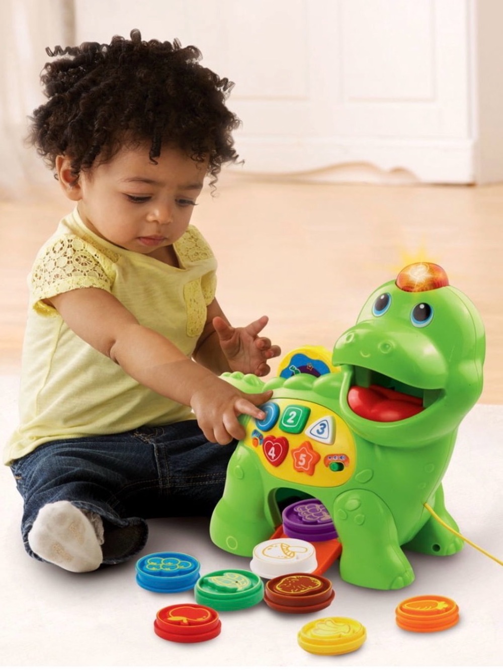 Vtech Chomp & Count Dino Toy - Green - Picture 5 of 11